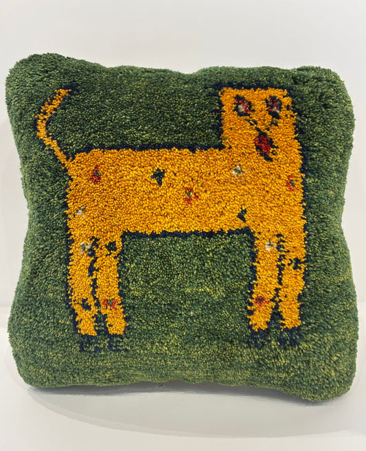 【千葉店】ギャッベクッション 47cm x 49cm Z2891