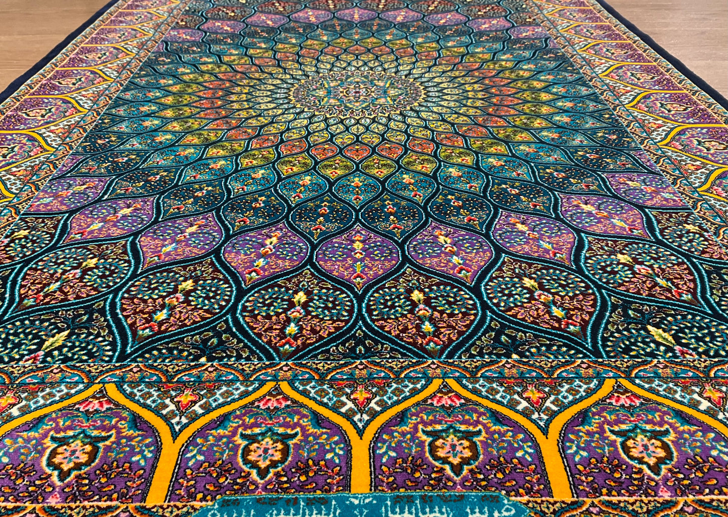 ペルシャンシルク 120cm x 80cm PS11002