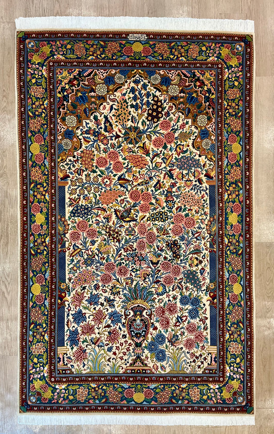 カシャーン(カシャン) 210cm x 130cm PS8632