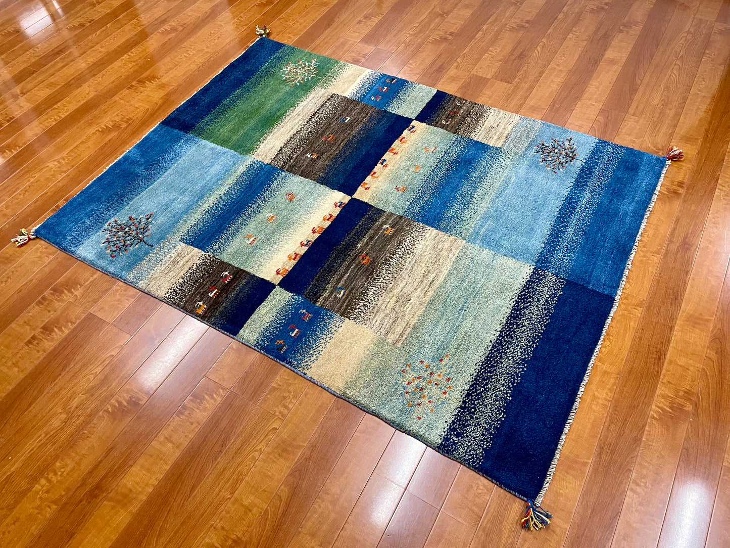 【オンライン限定】ギャッベ 200cm x 148cm RJ2079