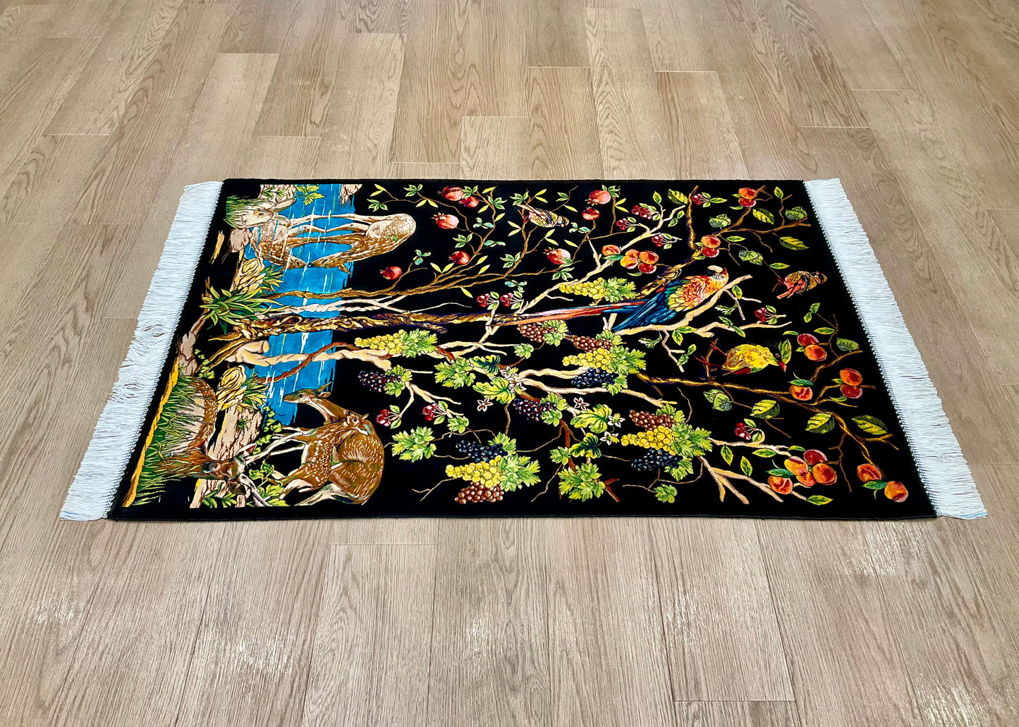 ペルシャンシルク 120cm x 80cm PS10493