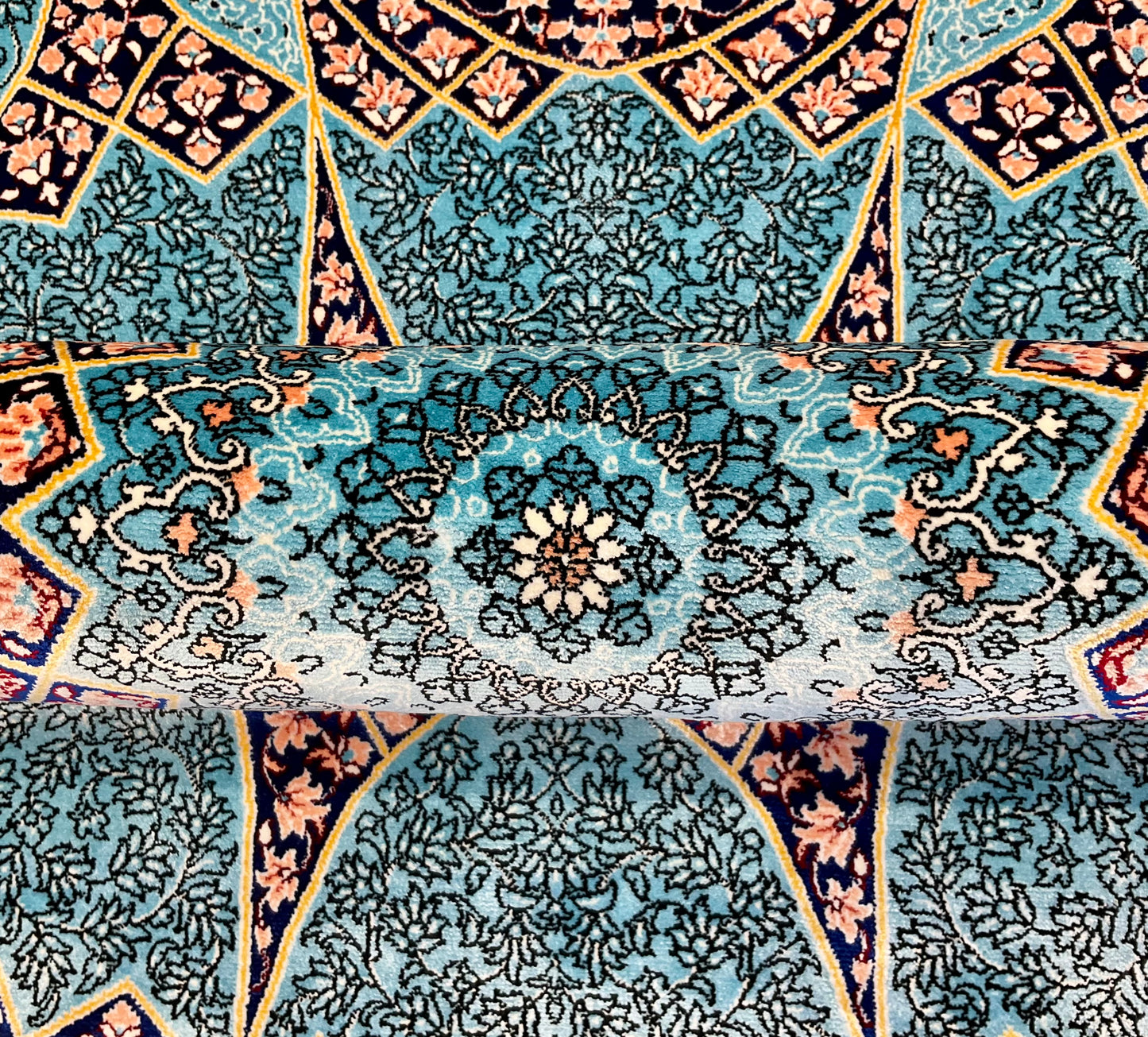 ペルシャンシルク 120cm x 80cm PS10681