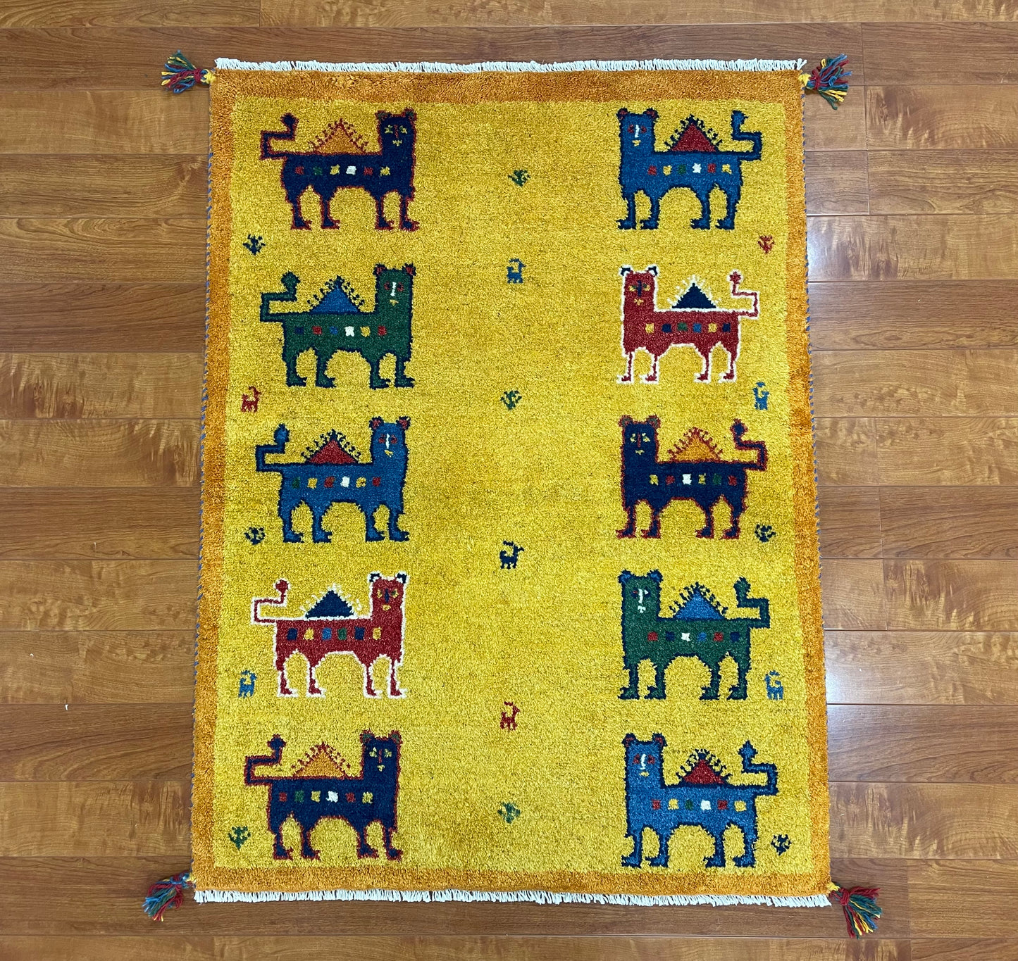 【オンライン限定】ギャッベ 120cm x 88cm RJ14796