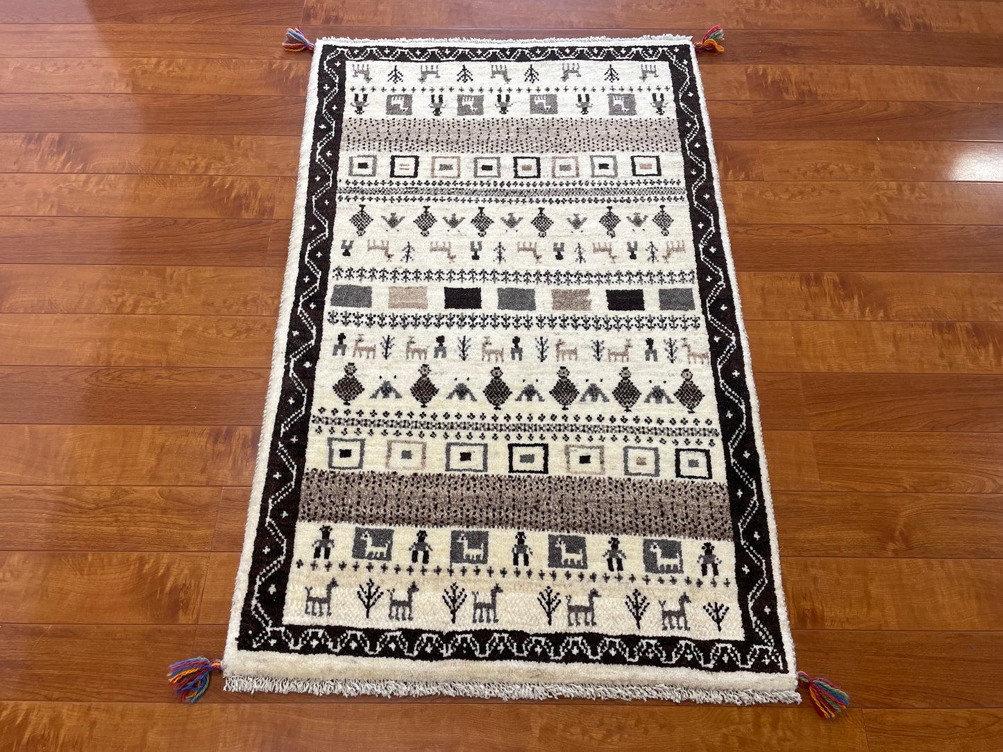 【オンライン限定】ギャッベ 123cm x 78cm RJ8736