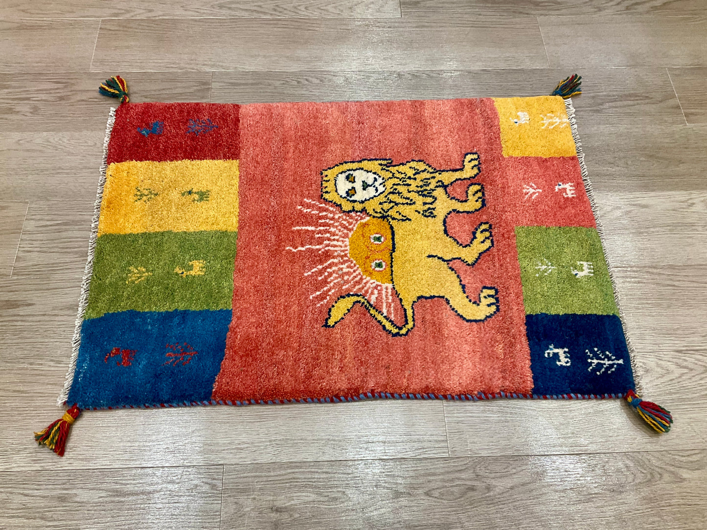 ギャッベ 88cm x 60cm RJ12110
