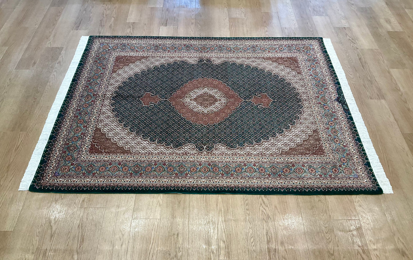 タブリーズ アブドラーヒ工房 200cm x 155cm PS7594