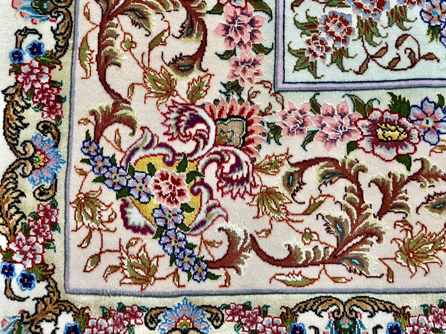 【オンライン限定】タブリーズ バーゲル・ハシェムザーデ工房 210cm x 152cm TS14796