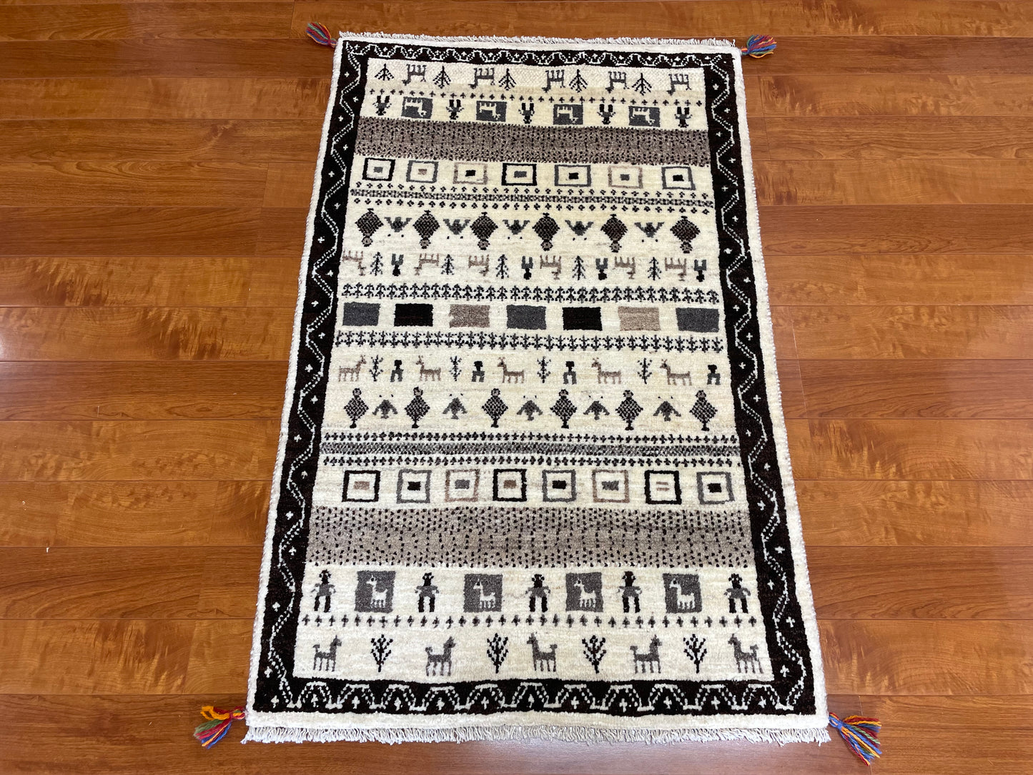 【オンライン限定】ギャッベ 123cm x 78cm RJ8736