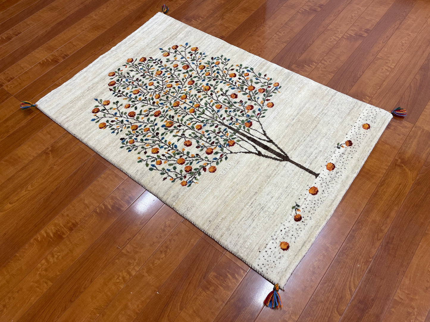 【オンライン限定】カシュクリギャッベ 138cm x 90cm RJ13014