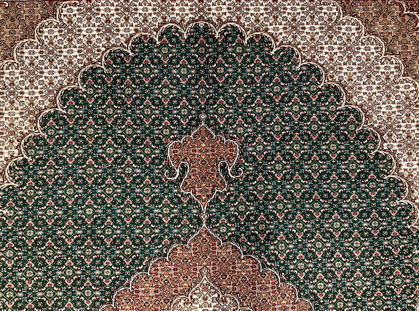 タブリーズ アブドラーヒ工房 200cm x 155cm PS7594