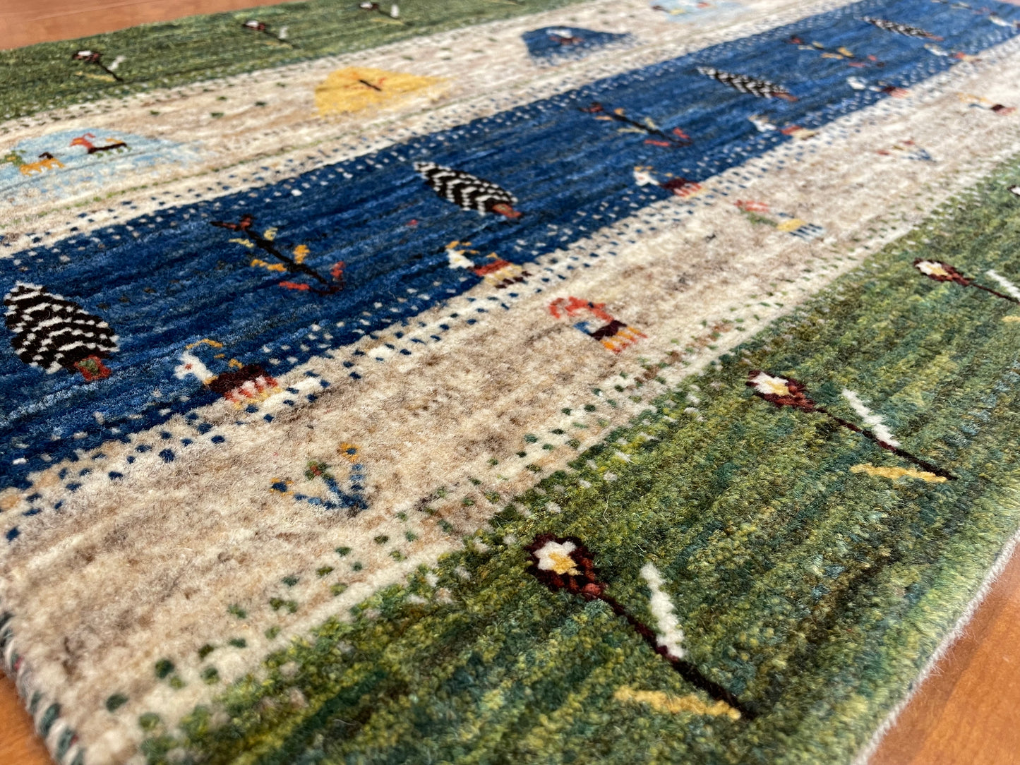 【オンライン限定】カシュクリギャッベ 54cm x 85cm RD13609