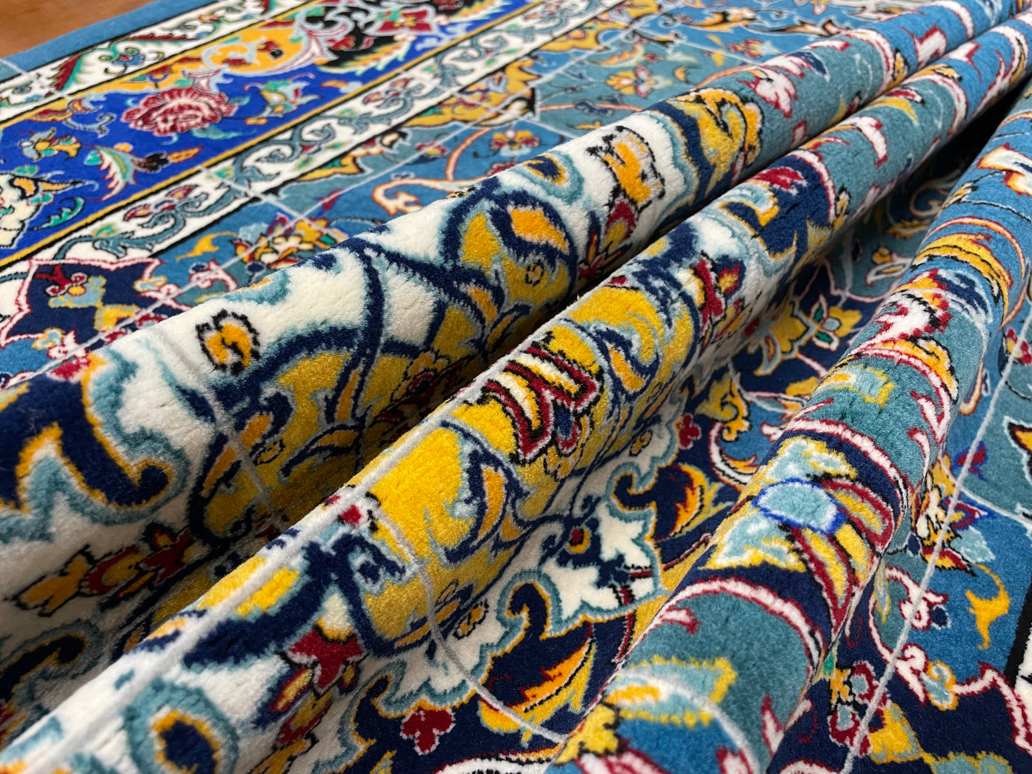 【オンライン限定】イスファハン シャッシャハーニ工房 192cm x 130cm A22591