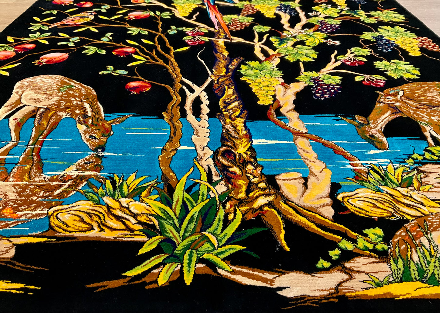 ペルシャンシルク 120cm x 80cm PS10493