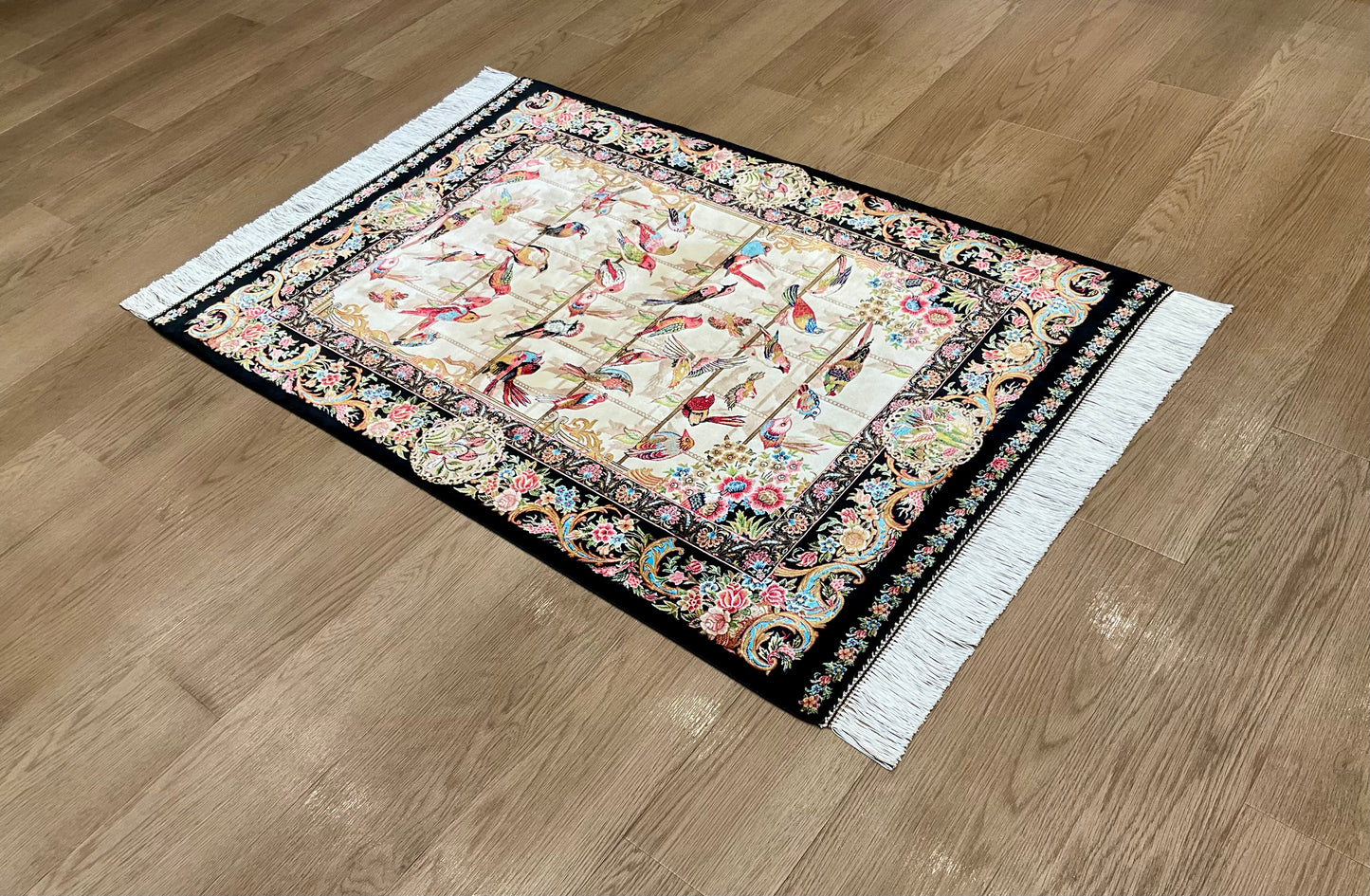 ペルシャンシルク 120cm x 80cm PS10454