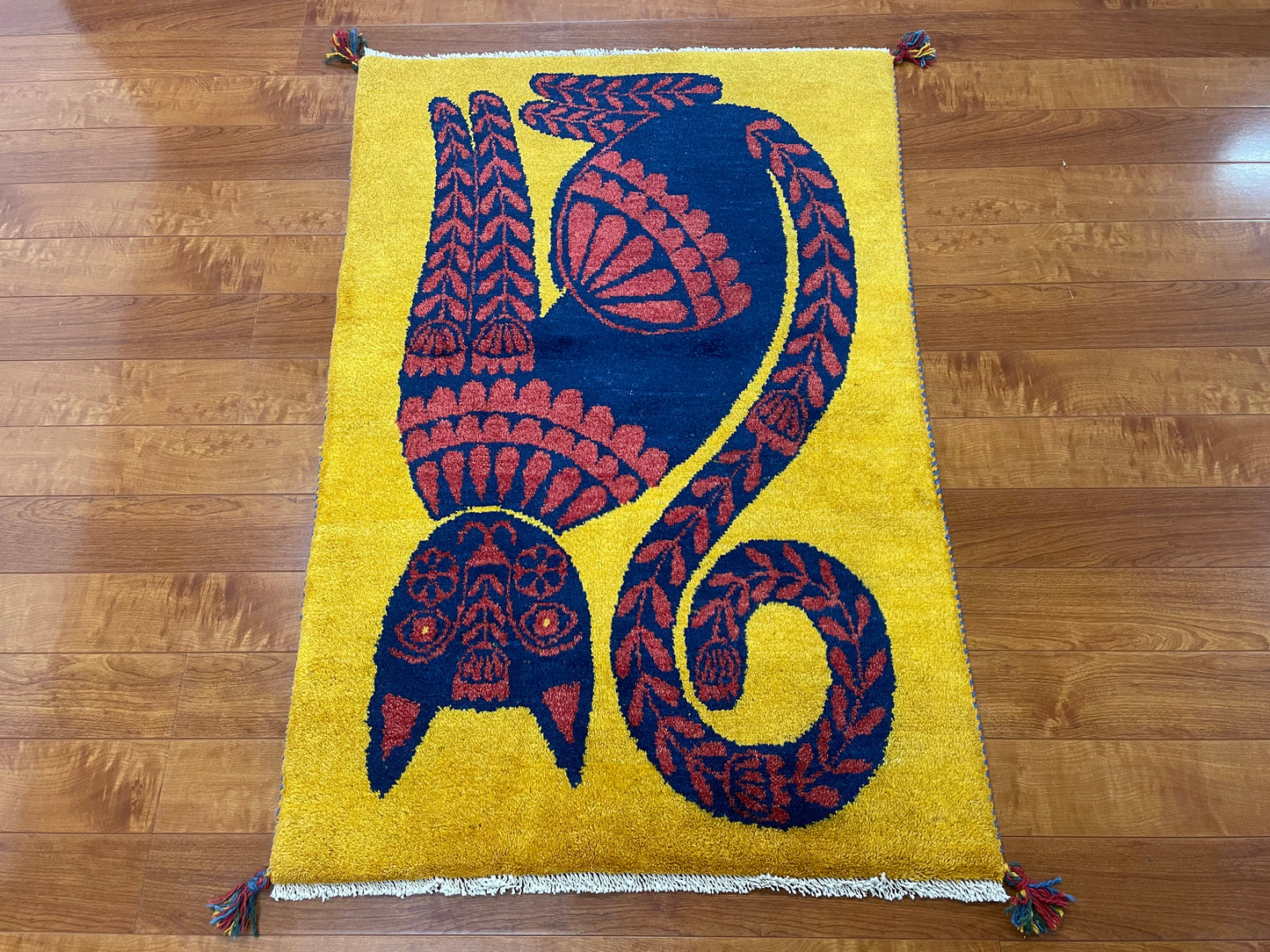 【オンライン限定】ギャッベ 120cm x 82cm RJ13124