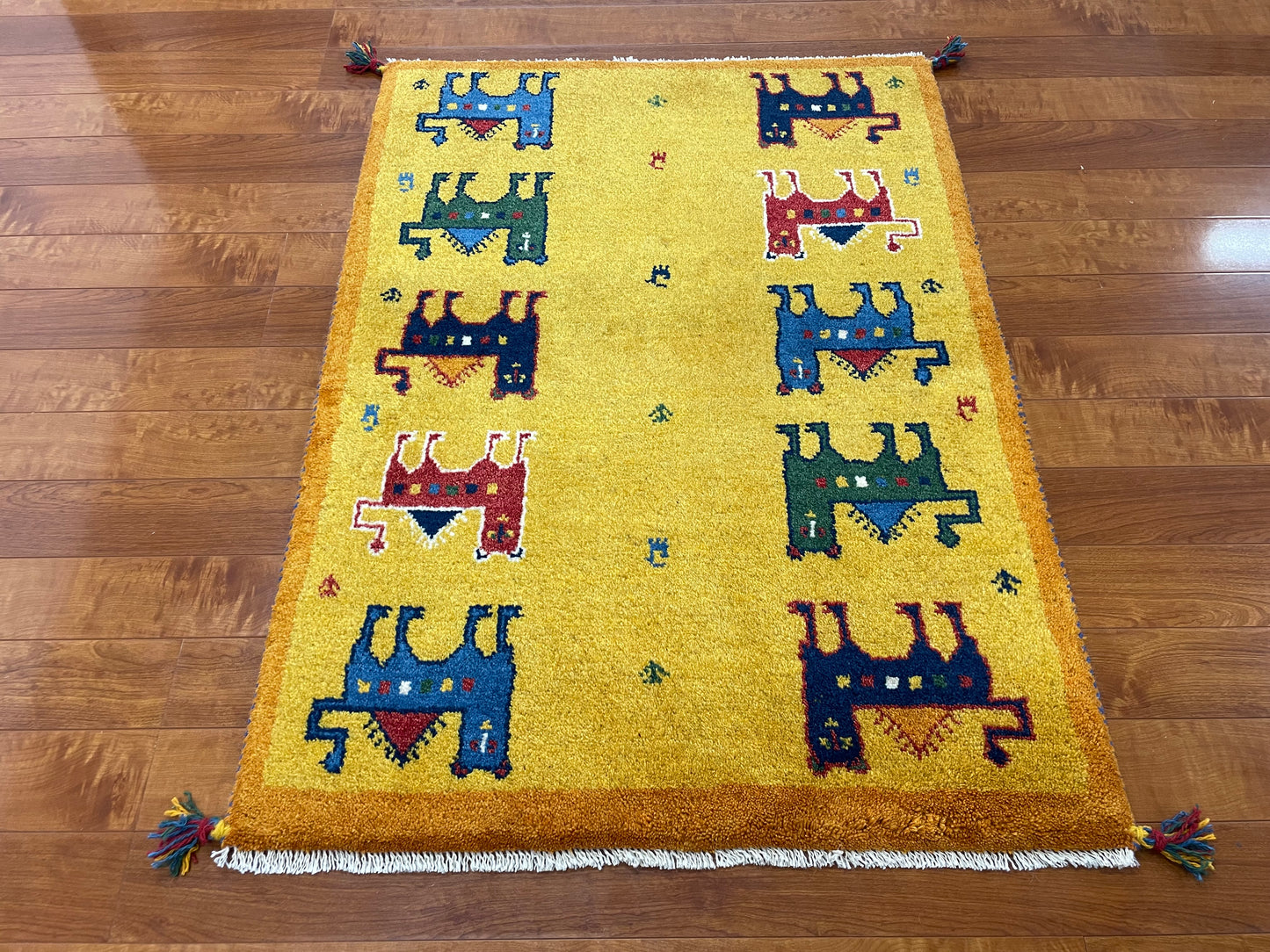 【オンライン限定】ギャッベ 120cm x 88cm RJ14796