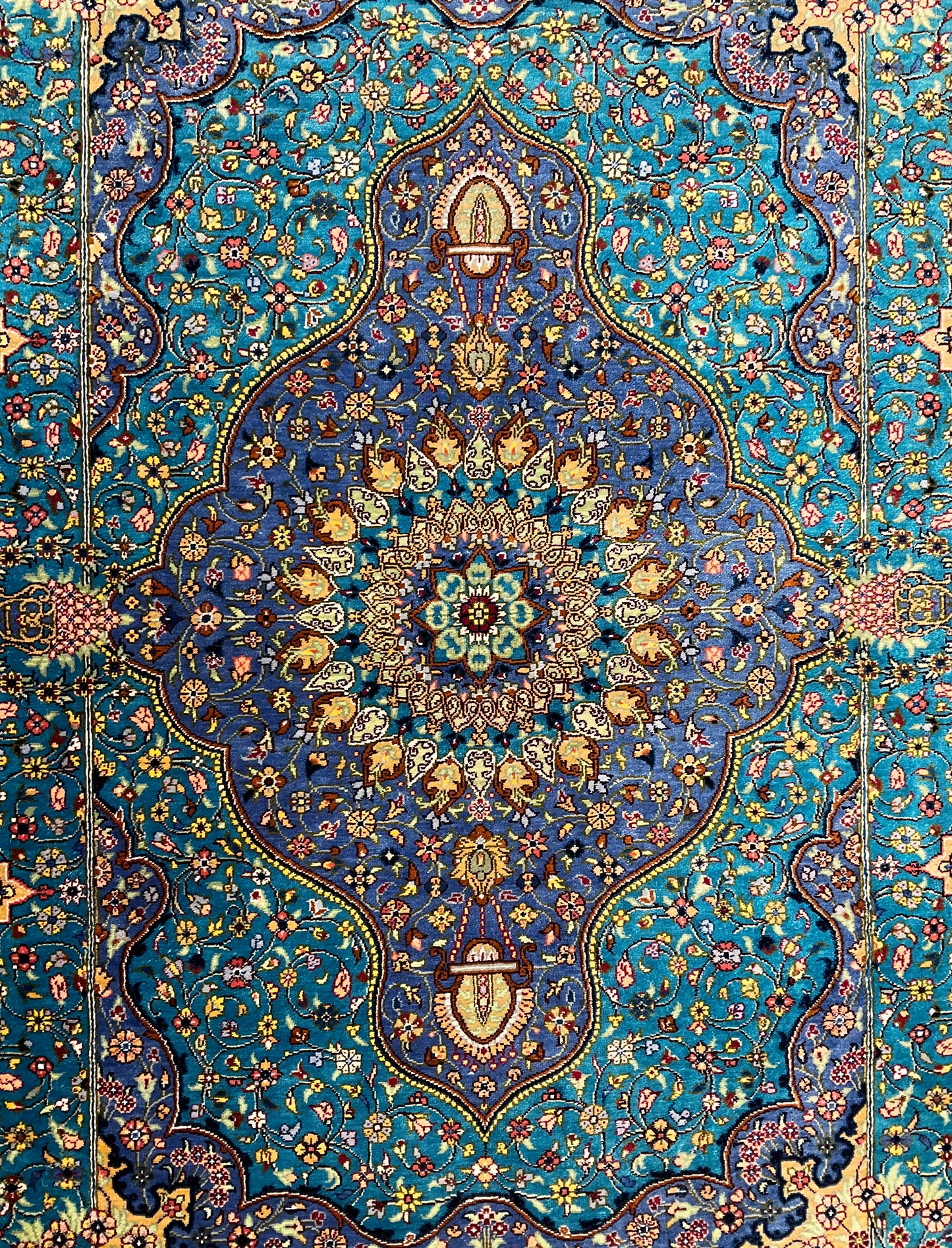 クム アハマディ工房 93cm x 60cm NT14229