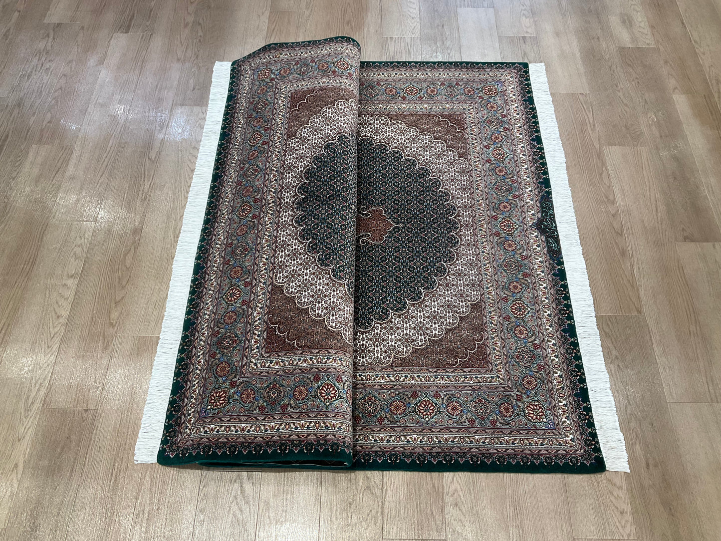 タブリーズ アブドラーヒ工房 200cm x 155cm PS7594