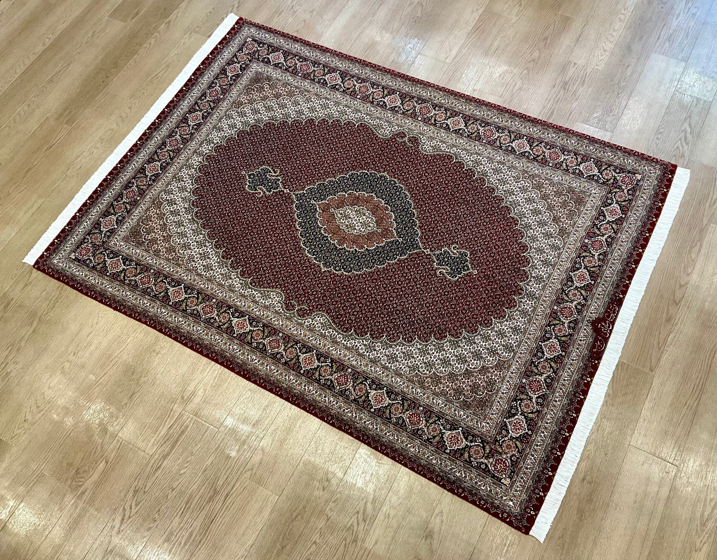 タブリーズ アブドラーヒ工房 212cm x 152cm PS3438