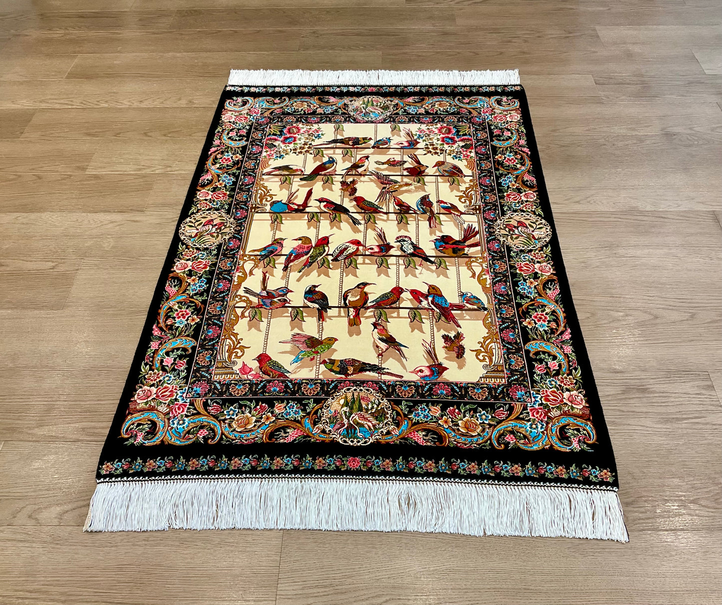 ペルシャンシルク 120cm x 80cm PS10454
