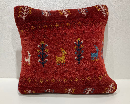 ギャッベクッション 40cm x 40cm AJ14458