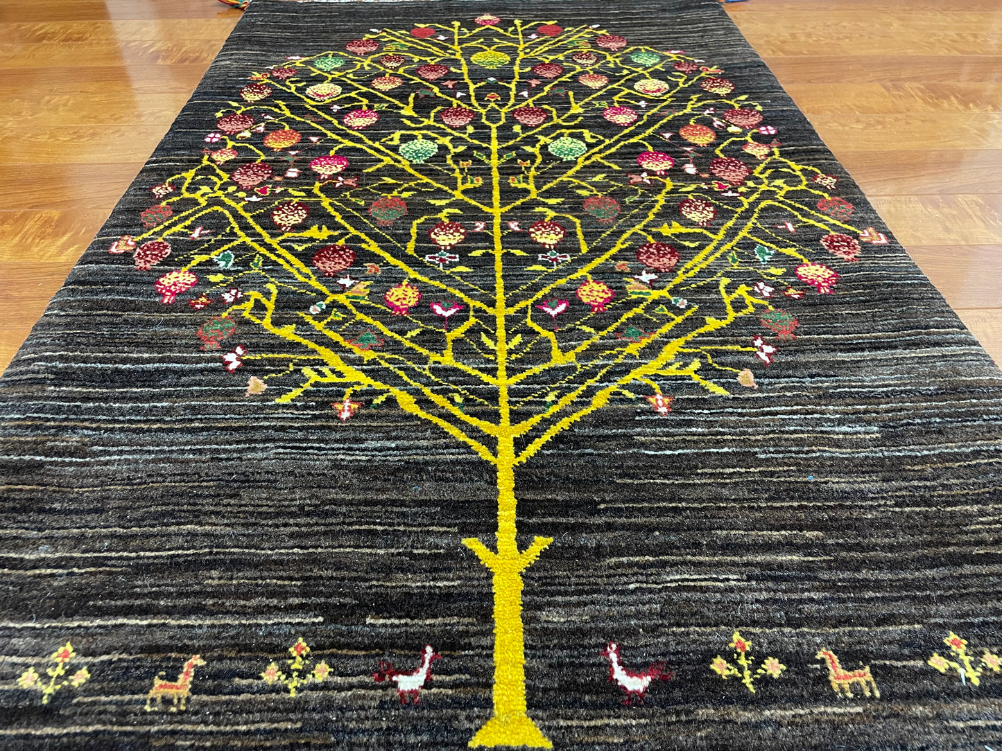 【オンライン限定】カシュクリギャッベ 130cm x 80cm RJ13673
