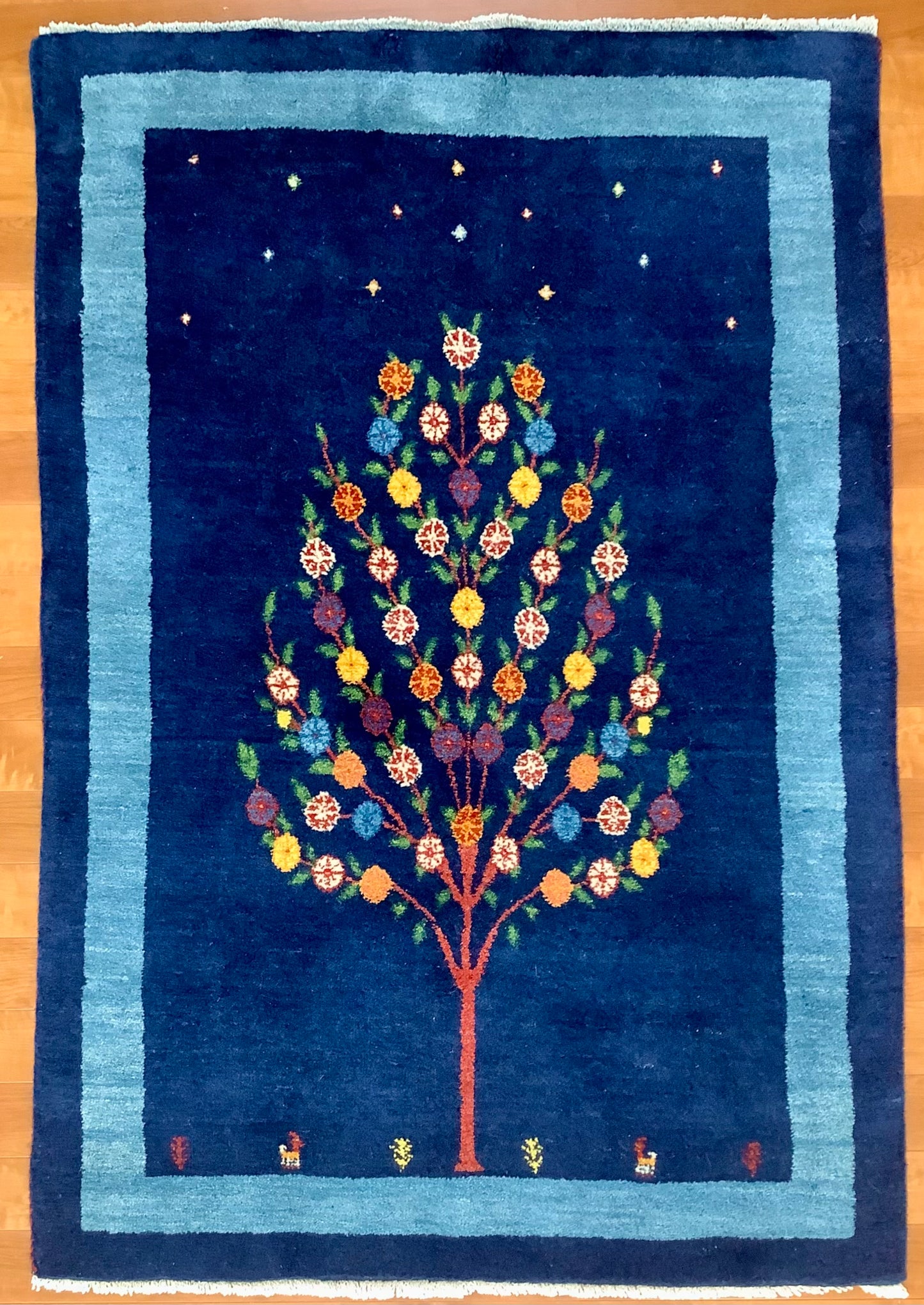 【オンライン限定】ギャッベ 175cm x 118cm RJ13112