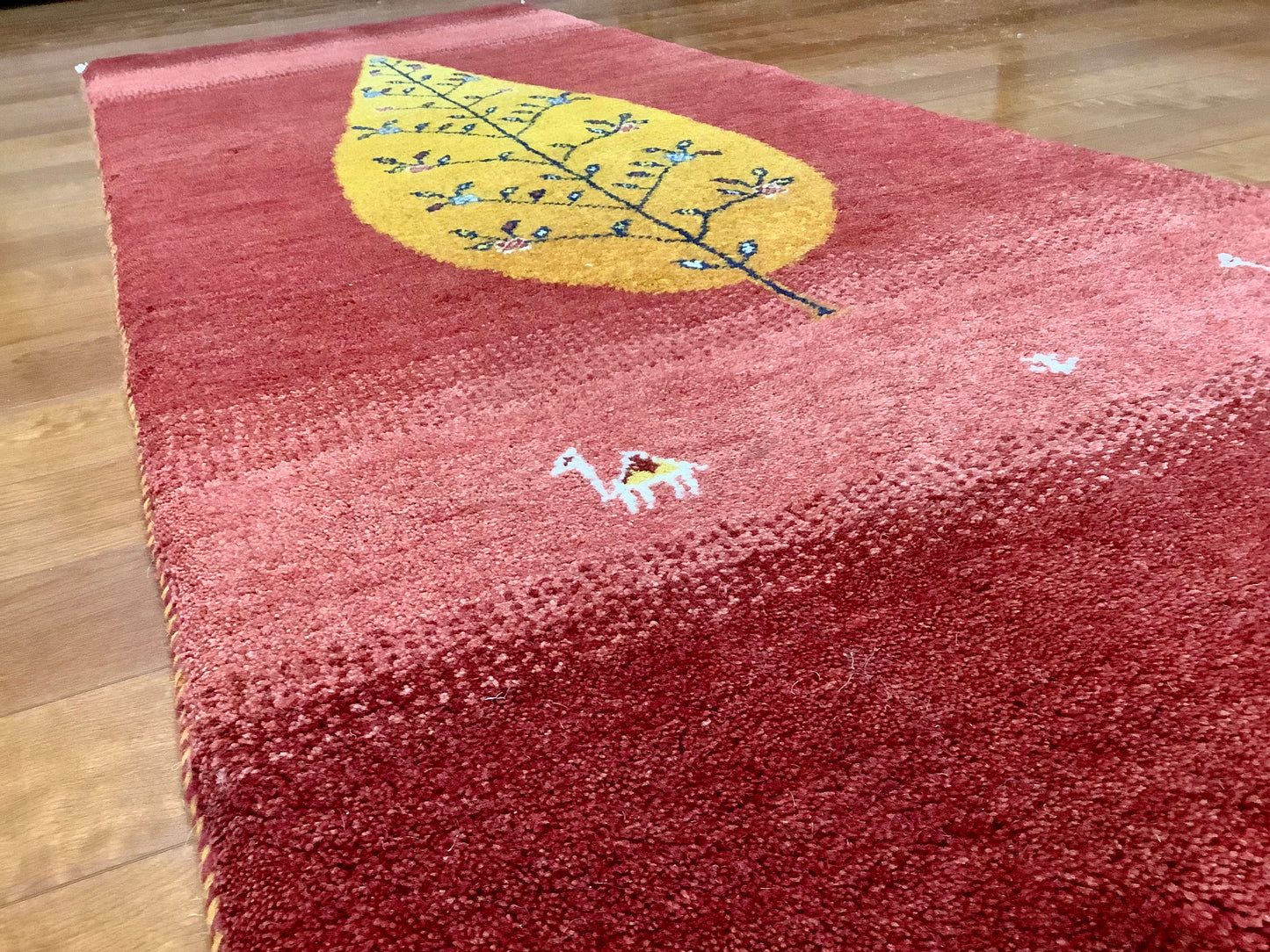【オンライン限定】ギャッベ 200cm x 74cm RJ10011