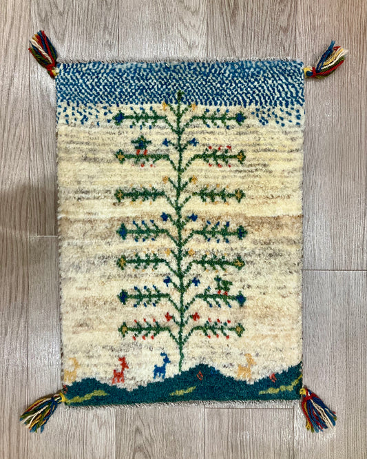 ギャッベ 58cm x 42cm NN17772