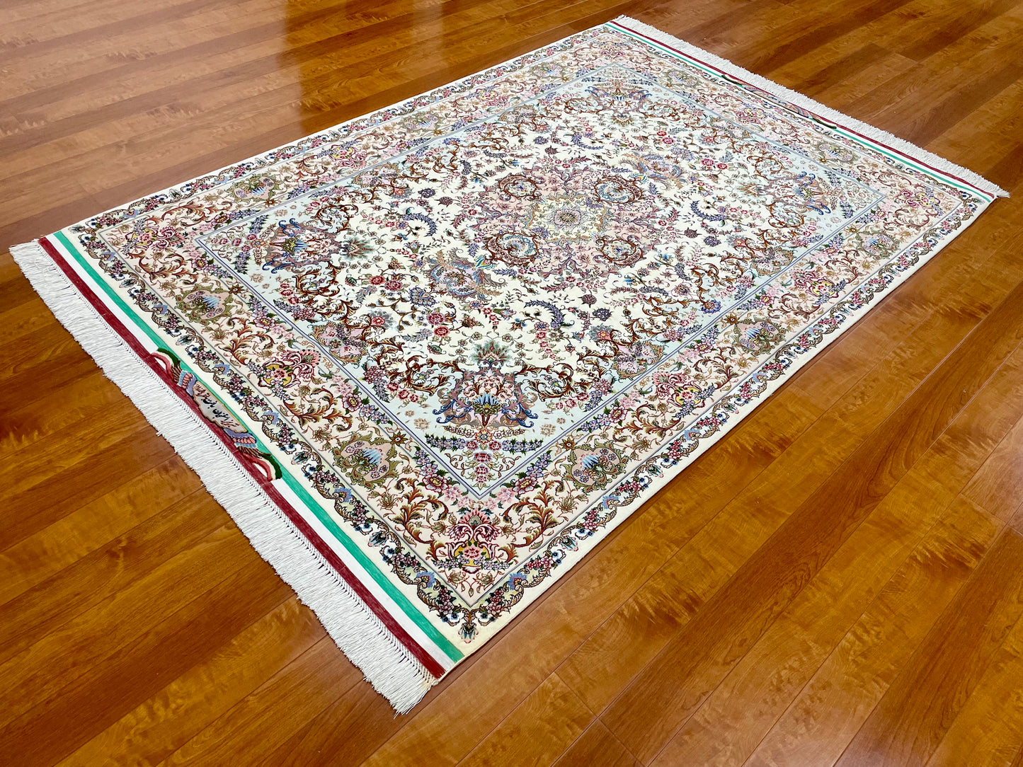 【オンライン限定】タブリーズ バーゲル・ハシェムザーデ工房 210cm x 152cm TS14796