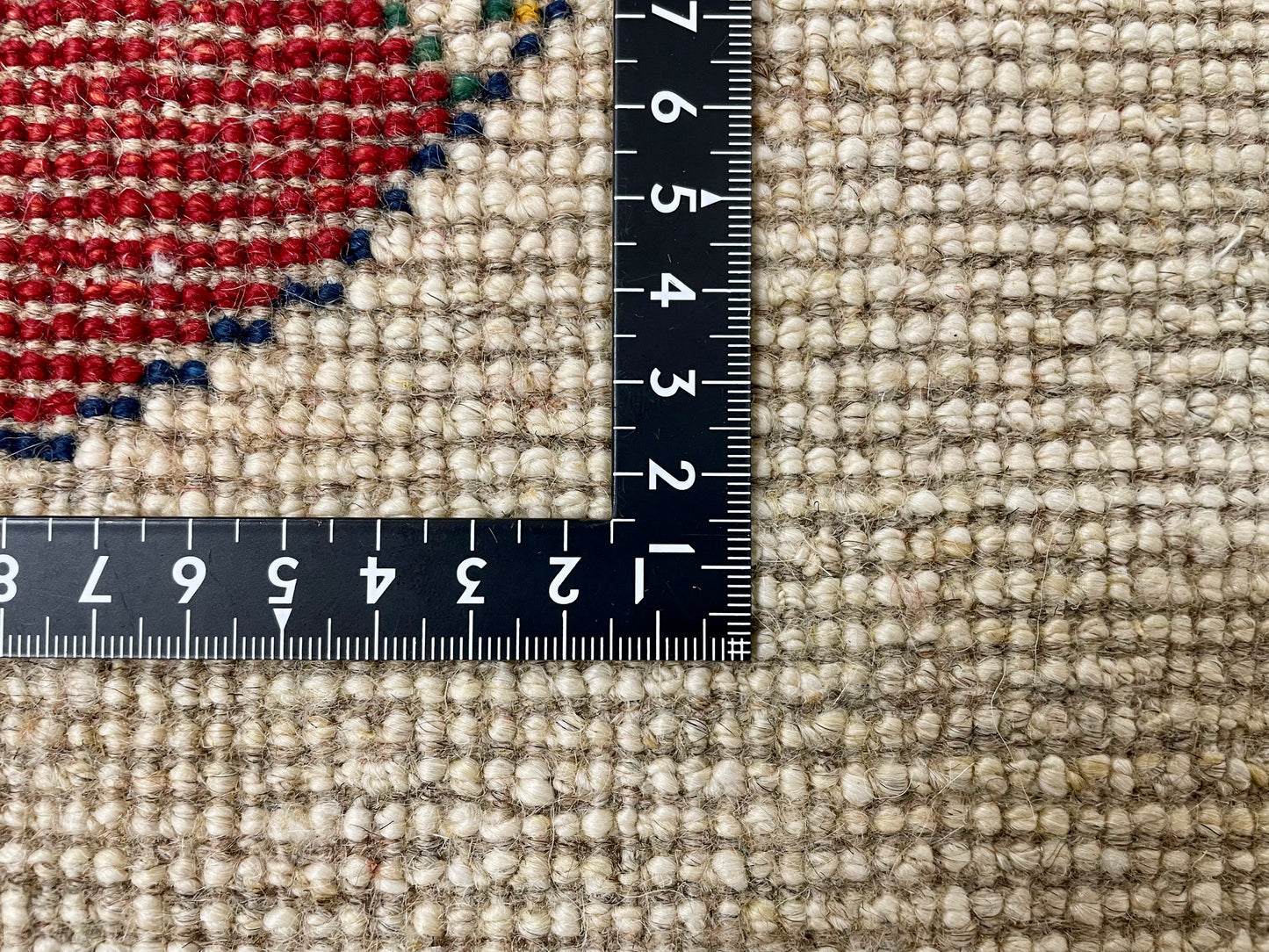 【オンライン限定】ギャッベ 90cm x 62cm (楕円形) RJ12591