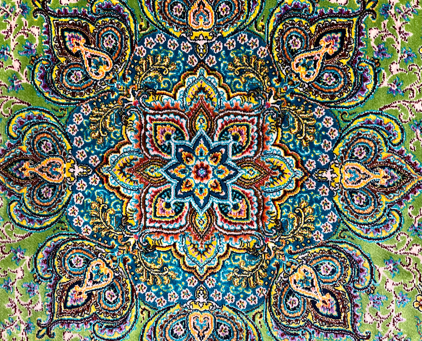 ペルシャンシルク 120cm x 80cm PS10693