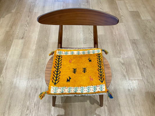 ギャッベ 39cm x 39cm AJ22488