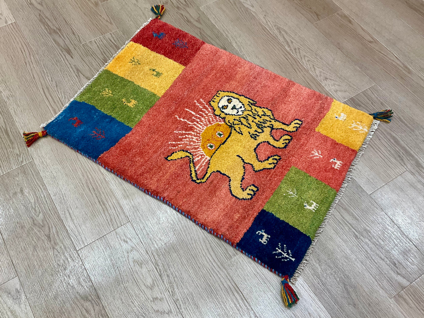 ギャッベ 88cm x 60cm RJ12110