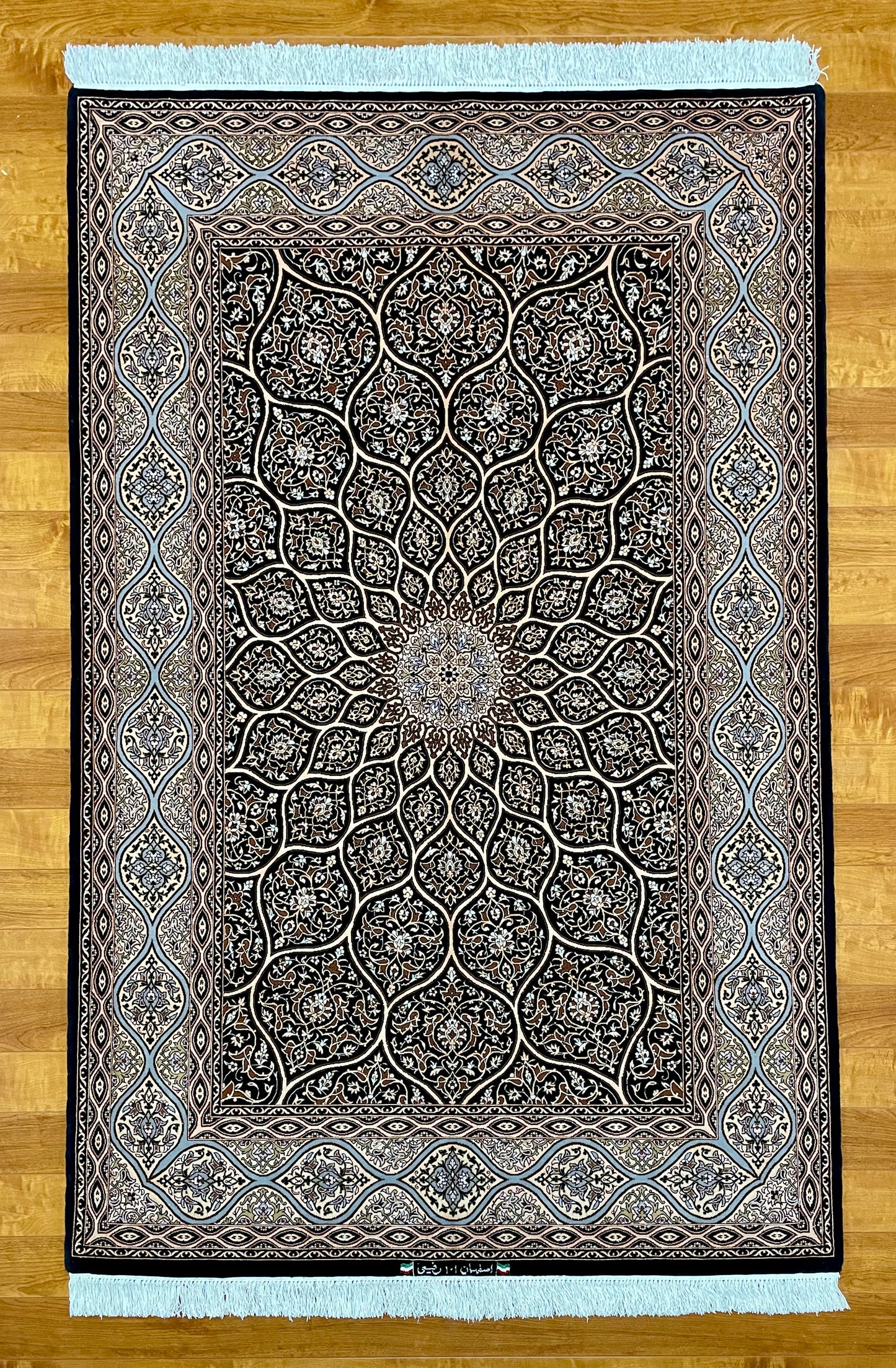 【オンライン限定】イスファハン ラフィーイ工房 200cm x 130cm PS4761