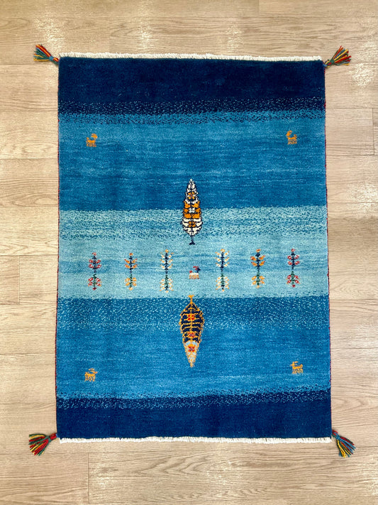 ギャッベ 120cm x 85cm RJ10430