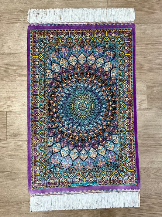 ペルシャンシルク 90cm x 60cm PS10921