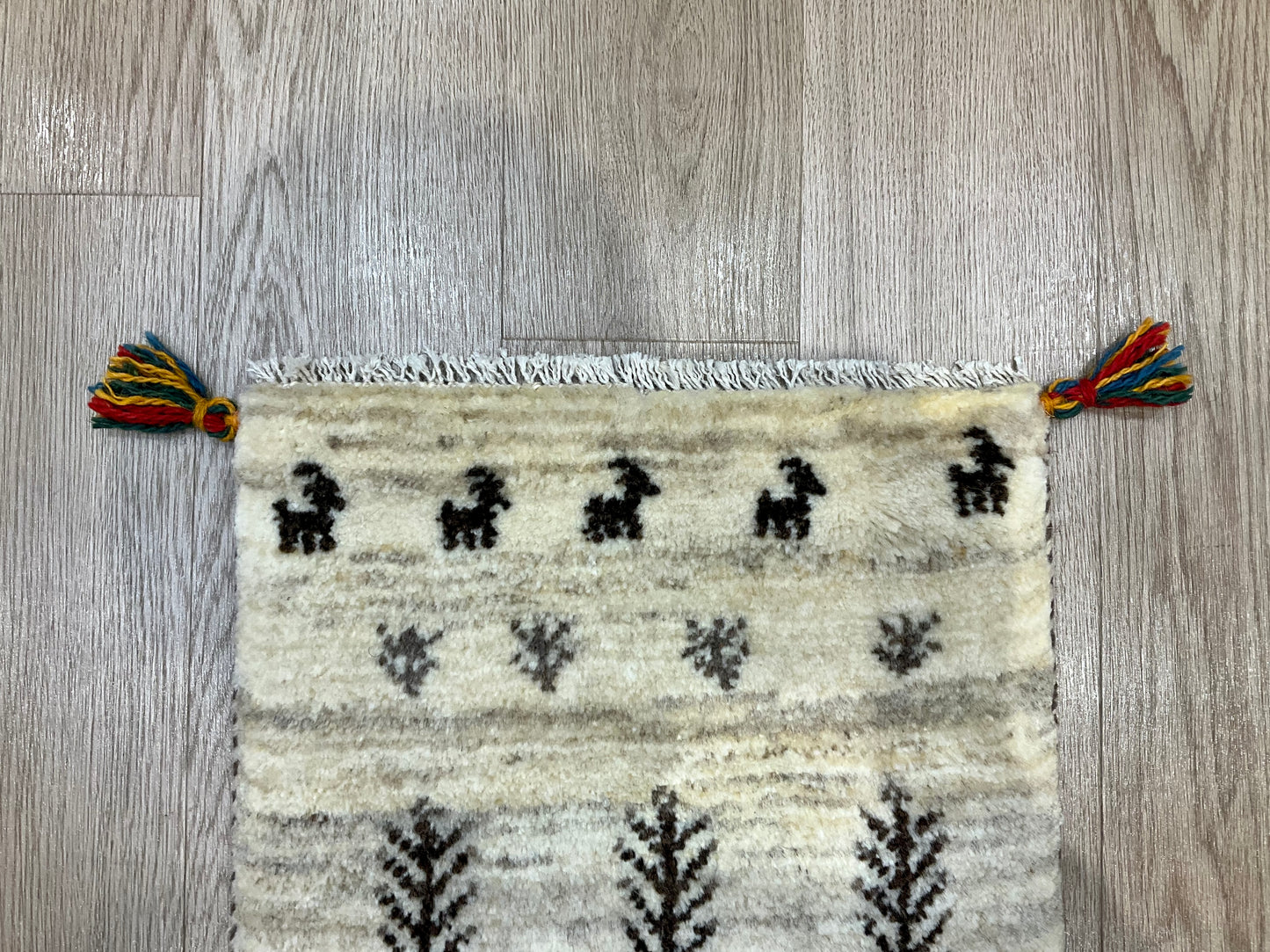 ギャッベ 40cm x 40cm T2063