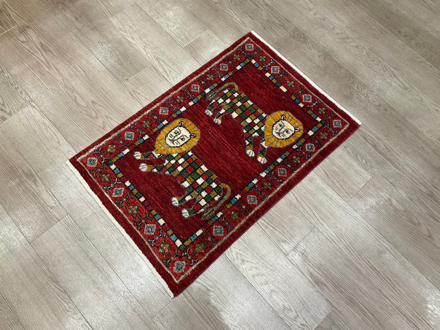 カシュクリギャッベ 93cm x 62cm RJ16092