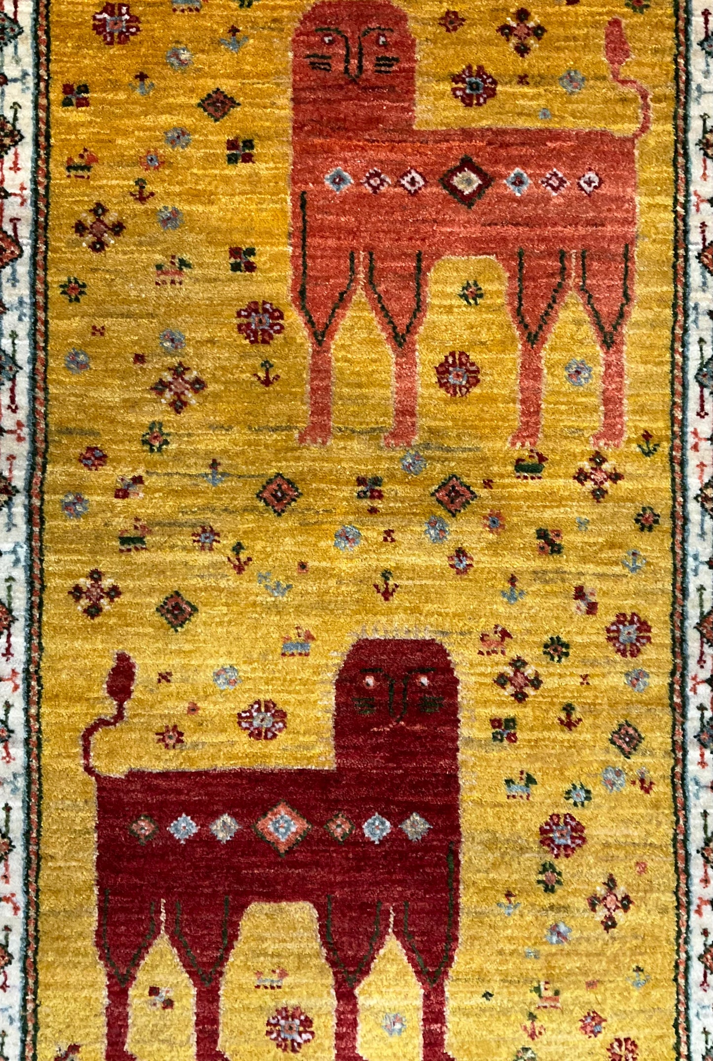 カシュクリギャッベ 100cm x62cm RJ16090