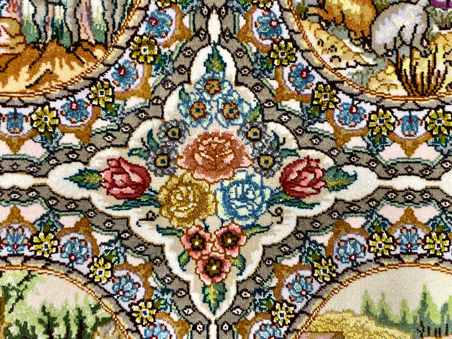 【オンライン限定】タブリーズ(70ラージ) サーレヒ工房 210cm x 150cm JM504