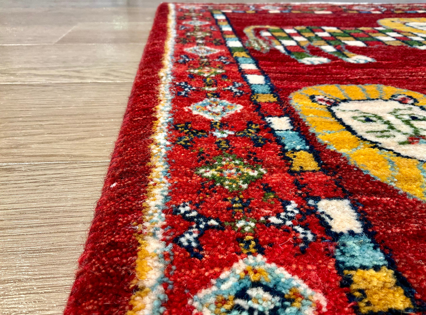 カシュクリギャッベ 93cm x 62cm RJ16092