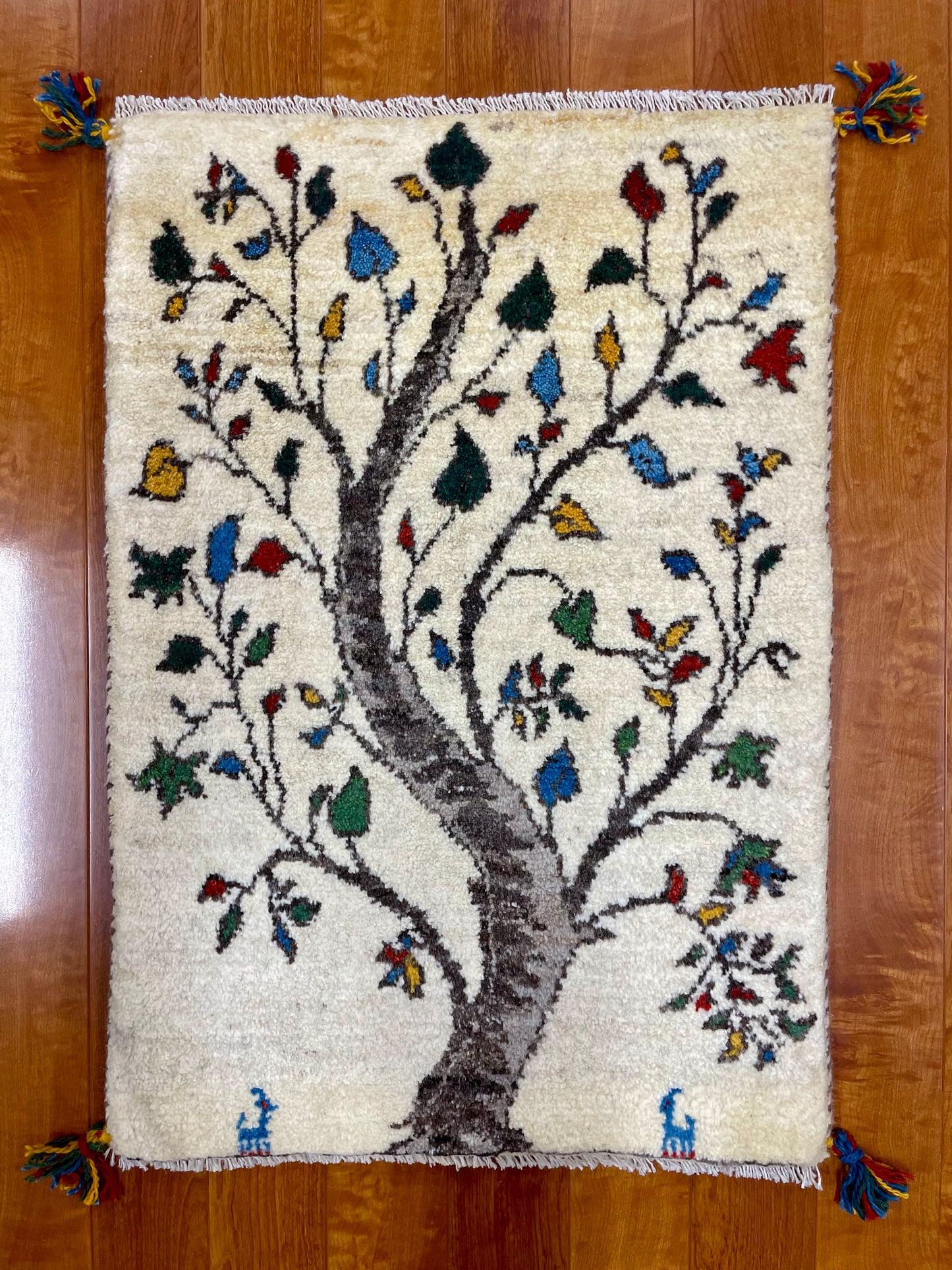 【オンライン限定】ギャッベ 87cm x 60cm RJ13808