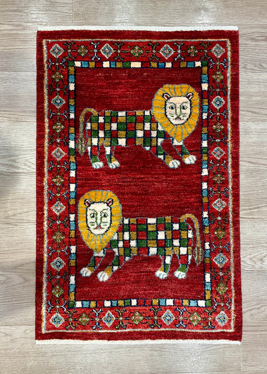 カシュクリギャッベ 93cm x 62cm RJ16092