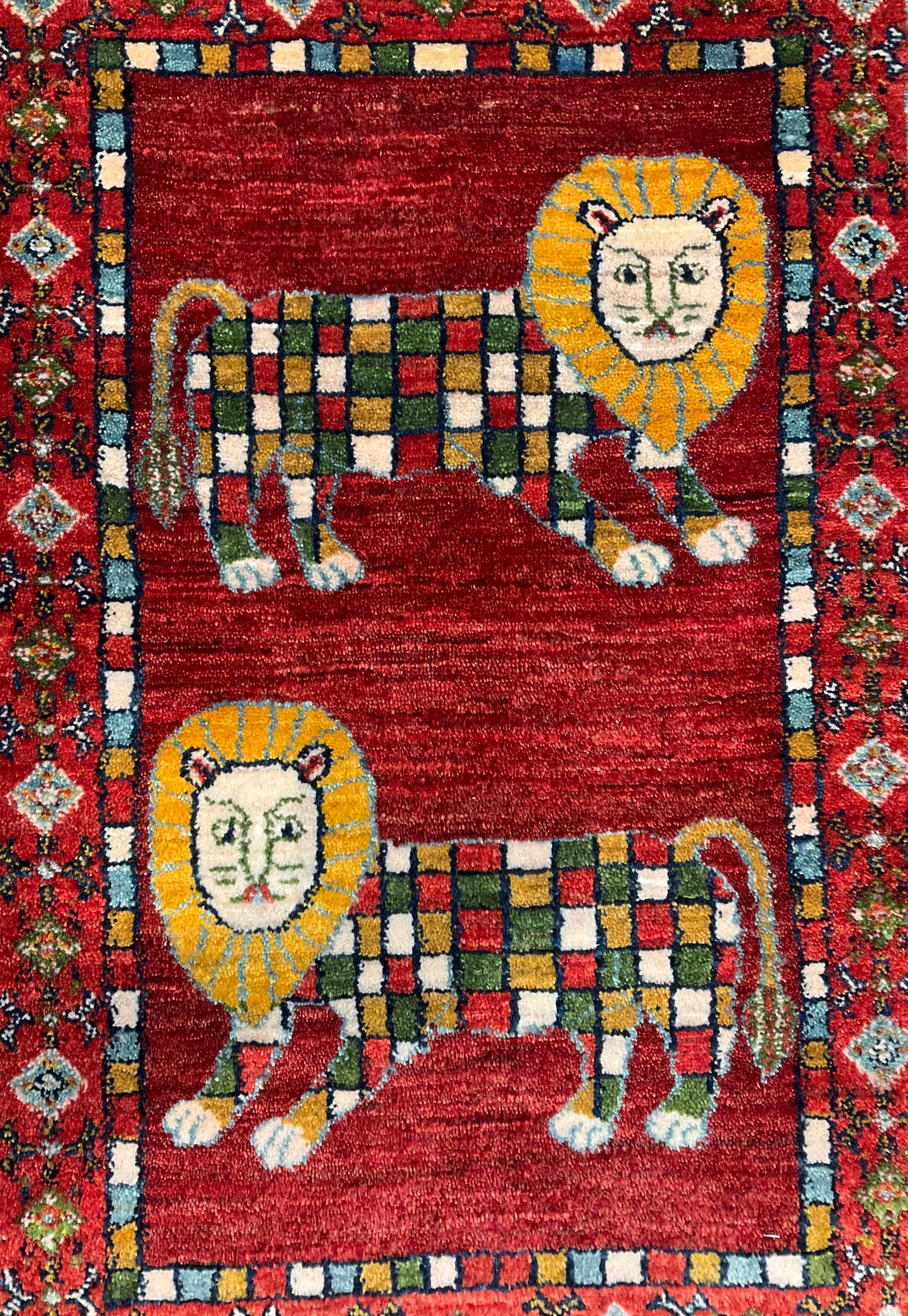 カシュクリギャッベ 93cm x 62cm RJ16092
