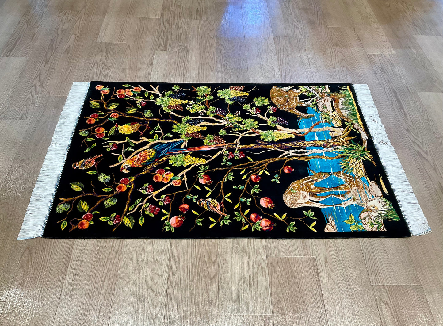 ペルシャンシルク 120cm x 80cm PS10493