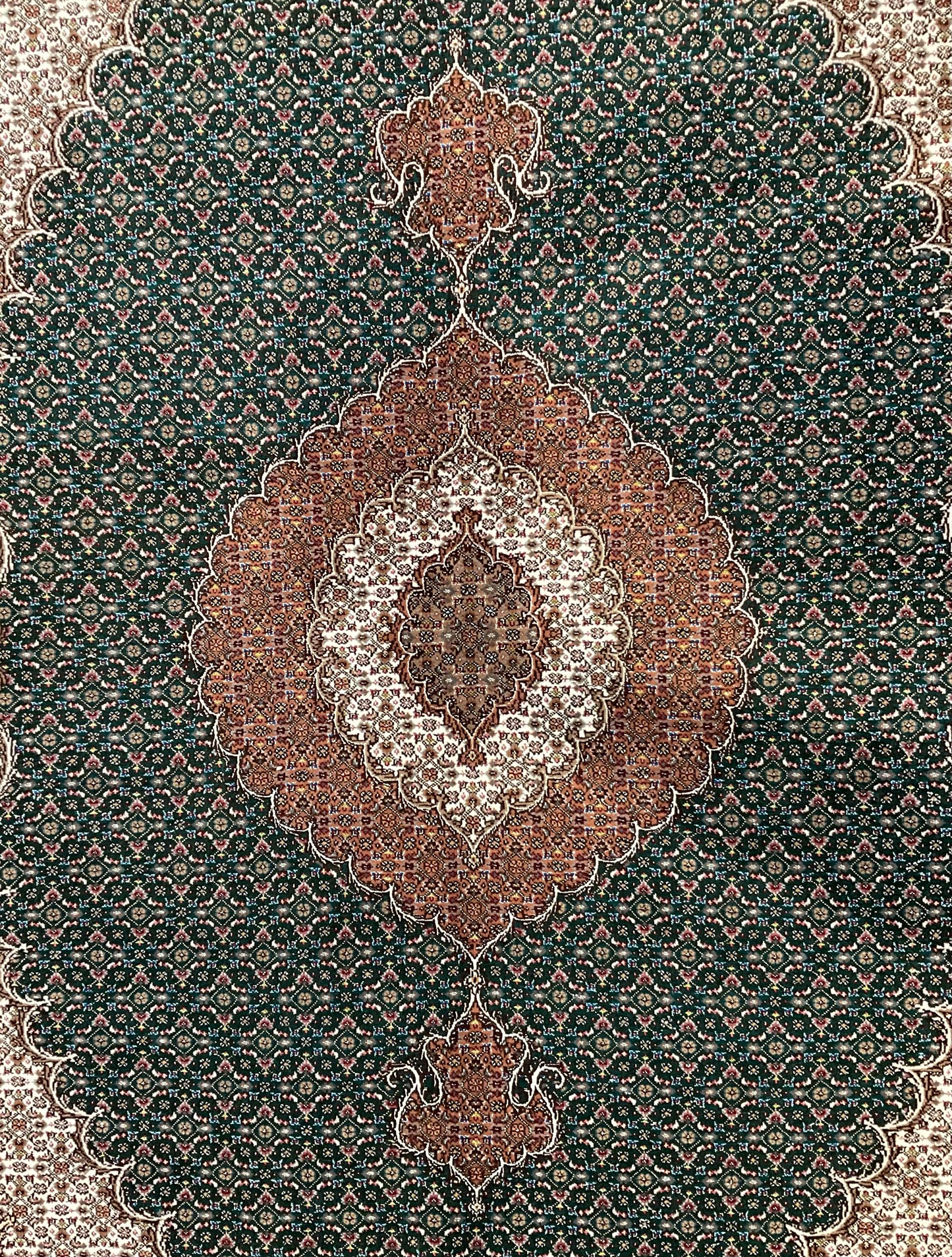 タブリーズ アブドラーヒ工房 200cm x 155cm PS7594
