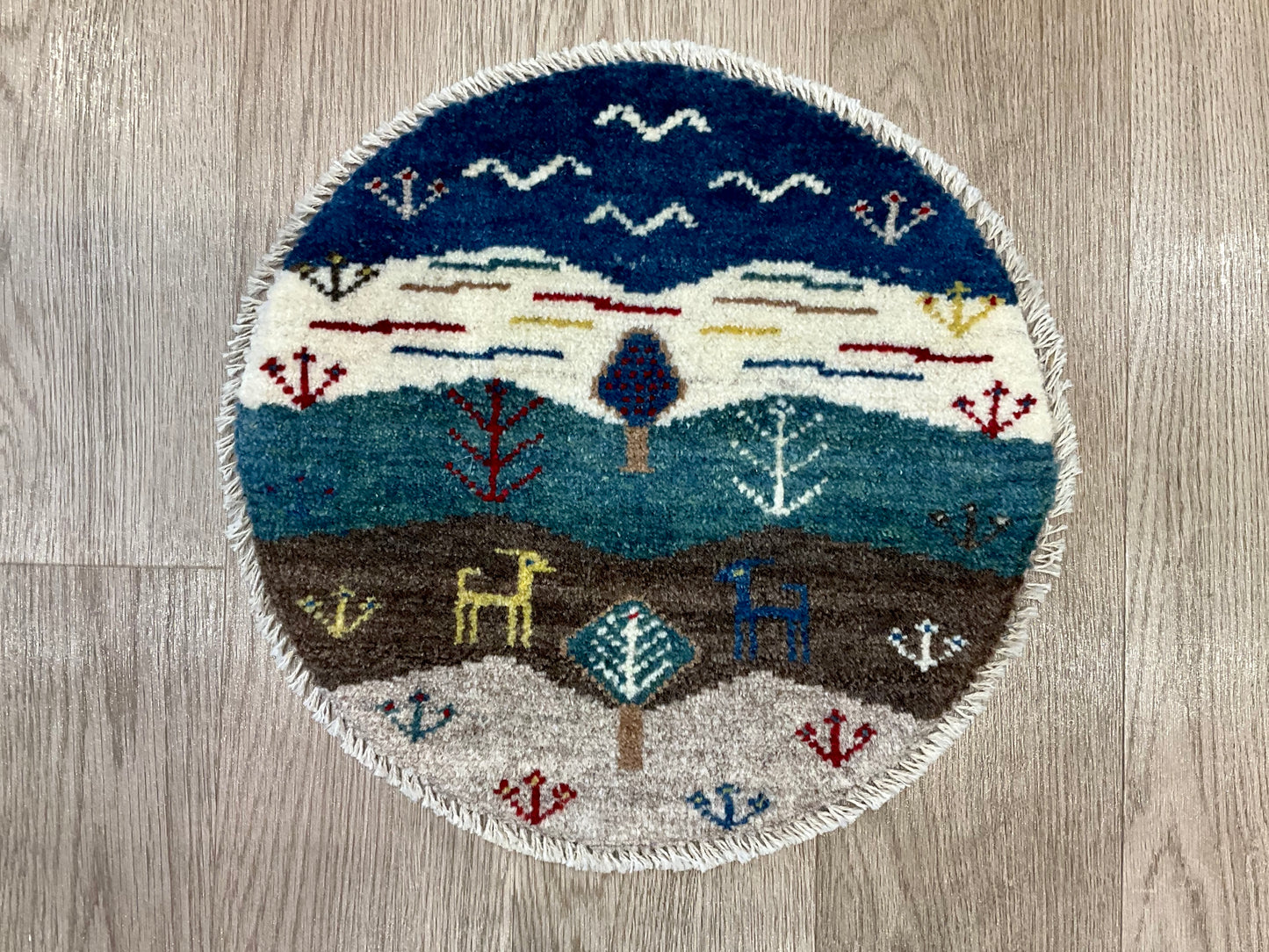 ギャッベ アマレバフト 41cm x 41cm AJ21765