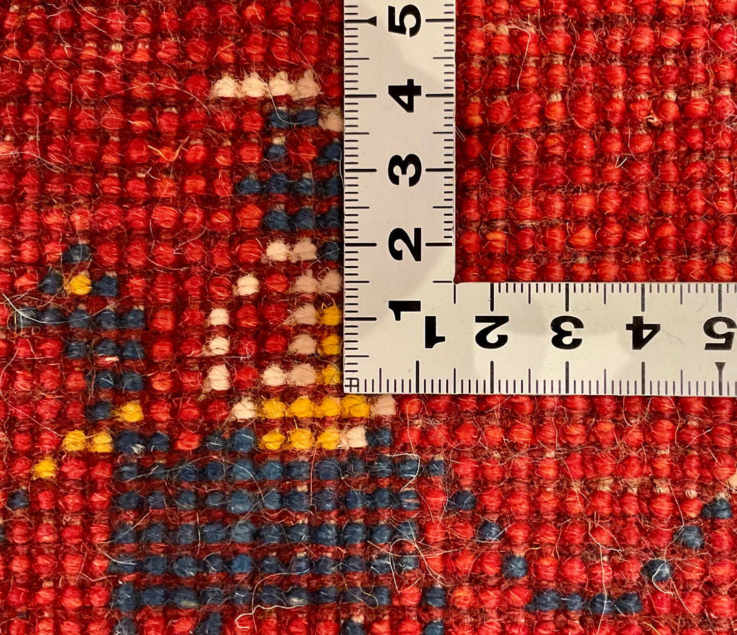 ギャッベ 45cm x 40cm Z2052