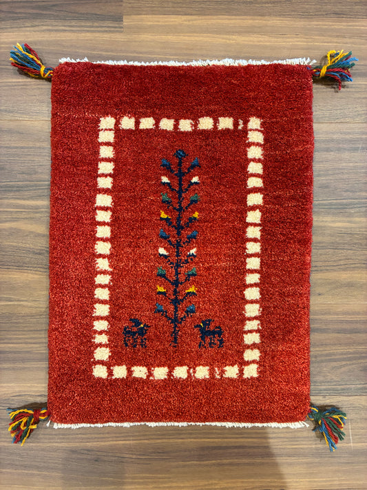 【千葉店】ギャッベ 58cm x 43cm NN20570